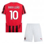 Günstige Fußballtrikots AC Mailand Rafael Leao 10 Kinder Heimtrikot 2024-25 Kurzarm Günstige Fußballtrikots AC Mailand Rafael Leao 10 Kinder Heimtrikot 2024-25 Kurzarm
